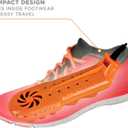 DryGuy Travel Dry DX Boot Dryer and Shoe Dryer, Orange & Black (One Size)