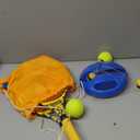 Kids Tennis Rackets 2 Pack with Tennis Trainer Rebound Balls, Size 19" & 21" Tennis Training Equipment for Parent-Child Activities, Portable Beginners Junior Youth Tennis Practice Kit for Boy Girl