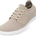 WHITIN Women's Wide Minimalist Barefoot Shoes | Zero Drop Sole (W85 | Taupe)