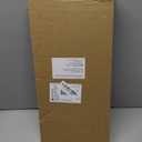 RUBFAC 94" Garden Arch Trellis for Climbing Plants Outdoor, Metal Arch Frame Garden Arbors and Arches, Outdoor Archway for Flower Vines Wedding Bridal Party Decoration, Black