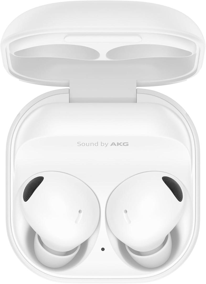 Samsung Galaxy Buds 2 Pro True Wireless Bluetooth Earbuds, Noise Cancelling, Hi-Fi Sound, 360 Audio, Secure In-Ear Fit, HD Voice, Water Resistant, White [US Version