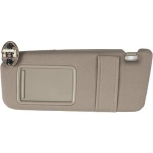 Ezzy Auto Beige Left Driver Side Sun Visor fit for Camry with Sunroof and Light 2007 2008 2009 2010 2011