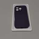 SuydanBox Magnetic for iPhone 16 Pro Case, Compatible with MagSafe, [Full Camera Protection][Screen Protector] Silicone Shockproof Protective Phone Case for iPhone 16 Pro 6.3", Deep Purple