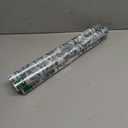 4 x Window Privacy Film with Cutting Grid, Non-Adhesive Stained Glass Window Film Decorative, Static Cling Privacy Window Film (Leaf Rainbow,17.5 X 78.7 inch)