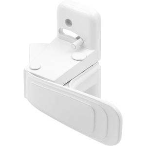 Prime-Line K 55172 Storm and Screen Door Inside Interior Latch with Screws, White (Single Pack)