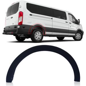 Rear Right Fender Flare Trim Wheel Arch Molding for Transit 150 250 350 2015-2023 Accessories, Replace OEM # CK4Z61280K96AC, FO1791121, Passenger Side, 1PC