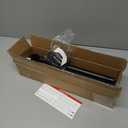 No Drilling Closet Rod, 27.5-82 Inches Hanging Closet Rod for Clothes, Closet Bar & Pole Heavy-duty, Closet Rods for Hanging Clothes For Closet Wardrobes Bathroom Laundry RV Curtains,Black