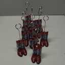 Tatuo 12 Pcs Cowboy Boots Photo Holder Cute Table Number Holders Picture Card Stand Cowboy Theme Party Decorations Place Menu Memo Clips Western Party Supplies for Wedding Anniversary Party