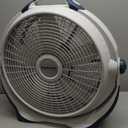 Lasko Wind Machine Fan, Air Circulator Fan with 3 Speeds, 20" Model 3300, Gray