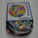 TEMI 29" Large Dart Board for Kids, Boys Toys Dartboards with 20 Balls, Indoor and Outdoor Sport Fun Party Play Game Toys, Birthday Gifts for Boys Girls 3 4 5 6 7 8 9 10 11 12 Years Old (colourful)