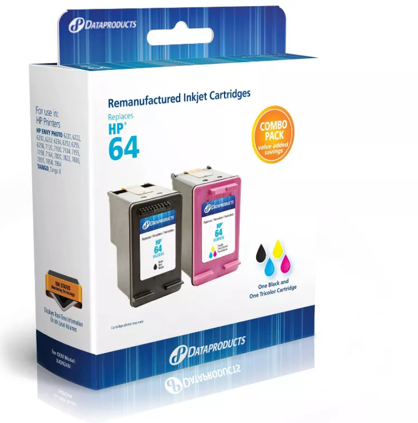 Remanufactured Inkjet Cartridge HP 64