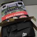 Char-Griller 8075 4-Burner Gas Griddle Cover, Black