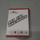 Hafny NEW Bar End Bike Mirror, HD Automotive Grade Glass Lens, Large Surface, Shatterproof, Multi-Angle Adjustable, E-Bike Mirrors, (HF-M902LB-FR08 (Left Side, Blue Glass))