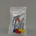 MXCOIRTP Wire Twister Tool for Drill, 1/4" Hex Shank Drill Wire Twister, Wire Nut Twister for Drill Profession Electricians Tool Wire Twister Connector for 9-22 AWG, 4*Wire Twister Tool+5pcs Wire Caps