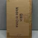 Giikin Countertop Shelf Organizer, Cupboard Stand Spice Rack, Retro Style Cabinet Shelf for Pantry, Kitchen, Bathroom, Reading Room, Bedroom to Save Space (7.8" D x 15.7" W x 9.4" H, Rustic Brown)