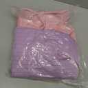 2 Pack Dog Hoodie Sweaters for Small Medium Dogs Warm Dog Clothes for Large Dogs Soft Waffle-Like Laminated Sweatshirt Bulldog (Pink+Purple, L (Back: 19",Chest: 28", Neck: 17.5"))