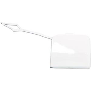 Tow Hook Cover for Jetta 2015-2018 Front Bumper Tow Hook Cover 16D807241/16D 807 241(White Passenger Side)