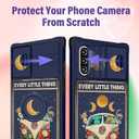 Funermei for Samsung Galaxy Note 10 Plus Phone Case - Women Cute Girls Cover Pretty Girly Bus Kawaii Animals Design with Camera Cover Ring Stand Funda for Galaxy Note 10 Plus Case