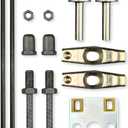 YAMAKATO GX390 Valve Rocker Arm Set For Honda GX270 GX340 11HP 13HP lawnmower engine part 14451-Z4M-000, 14431-ZE2-010, 14791-ZE2-010, 14410-ZE3-013, Come With Push Rod Guide Plate Valve Lifter
