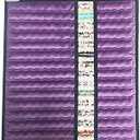PHYMAT Far Infrared Amethyst Heating Pad - 5 Color Natural Crystal Heating Mat - Infrared Heating Pad with Auto Shut Off - Overheat Protection,Smart Control (23"x16") Cover not Included