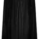 BALENNZ Cape Cloak with Hood - Adults Witch Cape Hooded Cloak for Women Men Halloween Costumes Christmas Cosplay (Small, Black)
