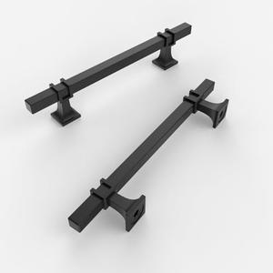 9BUILD 30 Pack 5 Inch Matte Black Cabinet Handles - Black Drawer Pulls T Bar Kitchen Pulls