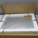 LOAAO 24X30 Inch Black Metal Framed Bathroom Mirror for Wall, Matte Black Bathroom Vanity Mirror Farmhouse, Large Rounded Rectangle Mirror, Anti-Rust, Hangs Horizontally or Vertically