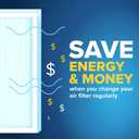 Filtrete 16x25x4 Air Filter MERV 11, MPR 1000 Micro Allergen Defense 4-Pack, Fits Lennox & Honeywell, AC Furnace HVAC Filters for Home, Pleated Electrostatic (Actual Size 15.88 x 24.56 x 4.31 in)