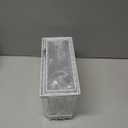 3 Pack Adhesive Cabinet Door Organizer, Lid Organizers Inside Cabinet Food Container/Tumbler Lid Organizer and Storage Cup Lids Holder for Kitchen & Bathroom Wall Mounted(White)