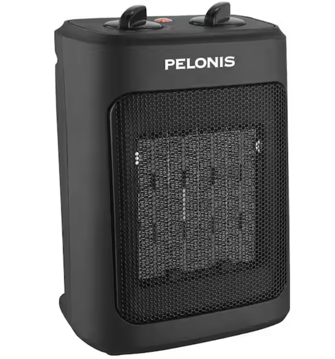 Pelonis 1500-Watt 9 in. Electric Personal Ceramic Heater