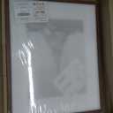 upsimples 16x20 Picture Frame, Display Pictures 11x14 with Mat or 16 x 20 Without, Wall Hanging Poster Frame, Brown, 1 Pack