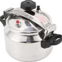 Aluminum Pressure Cooker, 3L/4L/5L Explosion Proof Pressure Canner with Easy Lock Lid, Pressure Cooker for Gas Stove Induction Cooker, Fast Cooking Cookware (3L)