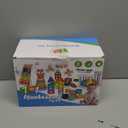 LearnToy Baby Toys 18-36 Months, Montessori 7-in-1 Activity Set - Stacking Blocks, Infant Teething Toy & Sensory Bin, Baby Boys & Girls Gifts