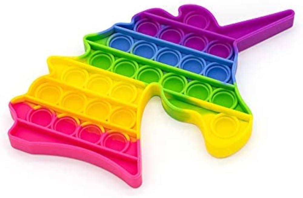 Push & Pop Bubble Fidget Sensory Toy 4 Pack