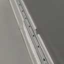 Knape & Vogt 1284P WH 450 450 mm Drawer Slide, Silver
