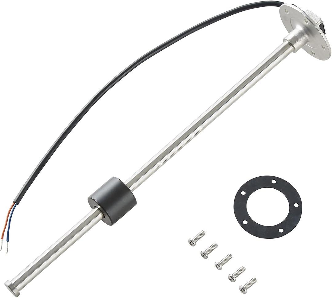 240-33 ohms 10.5"(267mm) Marine Fuel Sending Unit for Boat Truck Car Vehicle Fuel Tank Sending Unit Fuel Level Sending Unit Gas Water Tank Sender Fuel Gauge Sending Unit Water Level Sensor