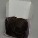 BARSDAR Short Claw Clip Human Hair Ponytail Extension - 8 Inch Real Human Hair Dark Brown Messy Bun Hairpieces for Women - Thick Natural DIY Styles Short Ponytail with Bendable Metals Daily Wear