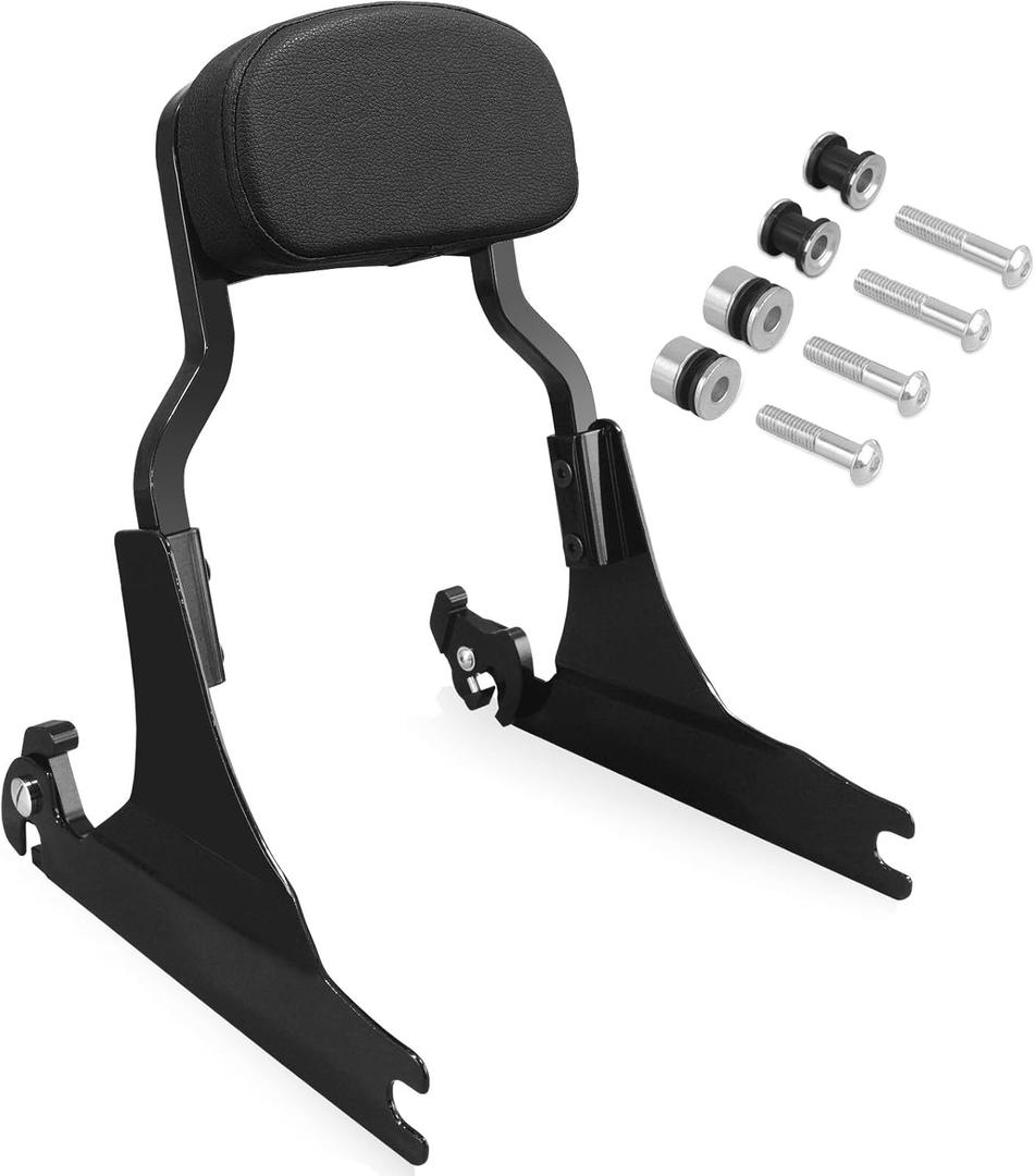 Chop Detachable Sissybar Backrest Fits for Harley FATBOY FLSTF 00-06 FLSTN 05-17 Deluxe/SPRINGER FLSTF,Heritage 2006,Black Chop Detachable Sissybar Backrest Fits for Harley FATBOY FLSTF 00-06 FLSTN 05-17 Deluxe/SPRINGER FLSTF,Heritage 2006,Black