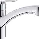 GROHE 30306001 Eurosmart Dual Spray Pull-Out Kitchen Faucet with Sprayer, 1.75 GPM, Chrome