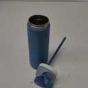 Owala FreeSip Insulated Stainless Steel Water Bottle with Straw, BPA-Free Sports Water Bottle, Great for Travel, 24 Oz, Denim