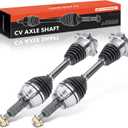 A-Premium Pair (2) Front CV Axle Shaft Assembly Compatible with Cadillac, Chevy & GMC Models - Silverado 1500, Suburban, Tahoe, Avalanche, K1500, Sierra 1500, Yukon, Escalade - Left and Right