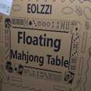 32-Inch Floating Mahjong Table for Pool with Tile Grooves, 32" Large