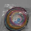 MIKA3D 32 Colors 3D Pen PLA Filament Refills, Each Color 10 Feet, Total 320 feet, Pack with 4 Finger Caps (Pla 32 Colors: 4 Metallic Colors, 10 Transparent Colors and 18 Popular Solid Colors)