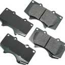 Akebono - ACT976 Brake Pad Set, GREY