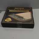 Large 21 Inches Horse Race Board Game, Horse Racing Games with Cards and Dice & 11 Luxury Metal Foals, Thickened Wood Chessboard, Classic Wooden Table Top Board Games for Adults and Family