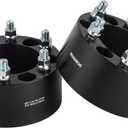 DCVAMOUS Black 6x5.5 Wheel Spacers 3 Inch with 14x1.5 Studs Compatible with Chevy GMC 6 Lug 6x139.7 for 1999-2022 Silverado Sierra 1500 Tahoe | 1988-2022 Suburban Yukon 1500 | 2019-2022 RAM-1500