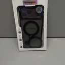 for iPhone 17 Pro Max Case with Magnetic Ring Stand [Military Drop Protection] Compatible with Magsafe, Shockproof Translucent Matte Slim Phone Cover for iPhone 17 Pro Max (Black)