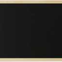 U Brands Chalkboard, 18" x 24" Inches, Light Birch Wood Frame (310U00-01)