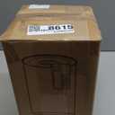 Fish Tank Night Light, 3 Gallon Fish Tank with Filter and Light, Self-Cleaning Desktop Aquarium Starter Kit & LED Lamp, 360 View for Small Fish, Kids Room & Home Decor(7 Color Modes, White)