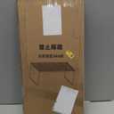 Kitchen Cabinet Storage Shelf Stackable Wire Spice Rack Organizer Heavy Duty Space Saver for Bathroom Bedroom Closet Laundry Room Office Countertop - White, Pack 1, Size: 27.16'' X 13.38'' X 12''